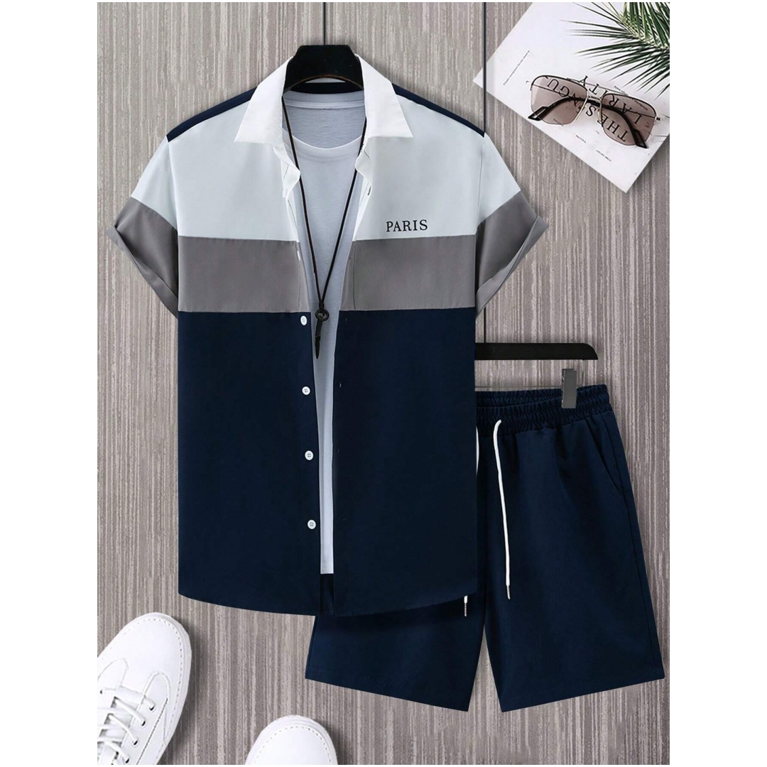 Men's Fashion Suit Blue And Wh - Men'S Fashion Advice review and price