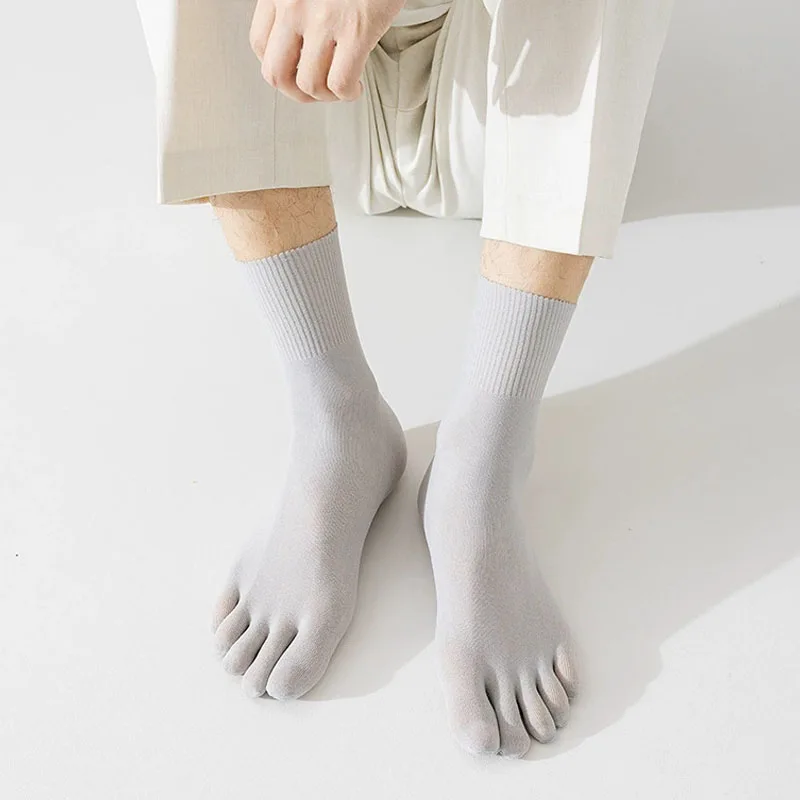 4 Pairs Summer Thin Five Finge - Socks Ankle Men review and price