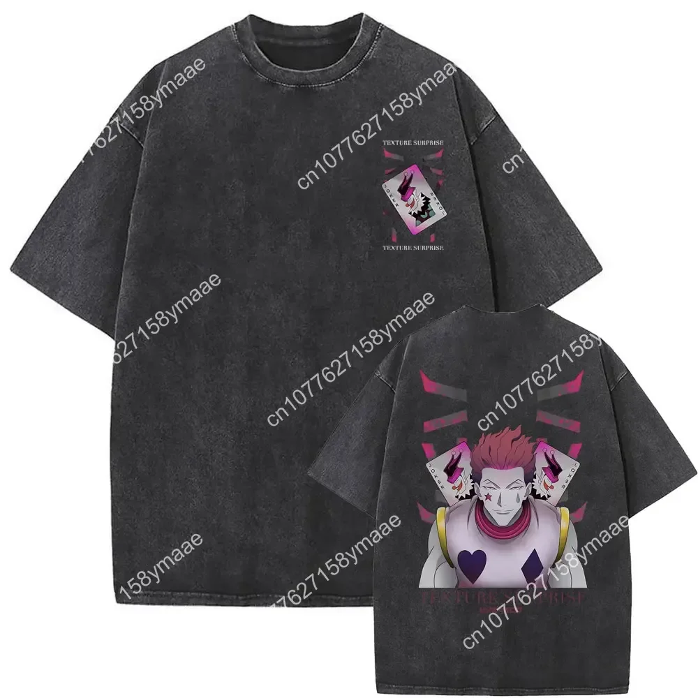 Vintage Washed Anime Hunter X  - Graphic Tee Oversized review and price