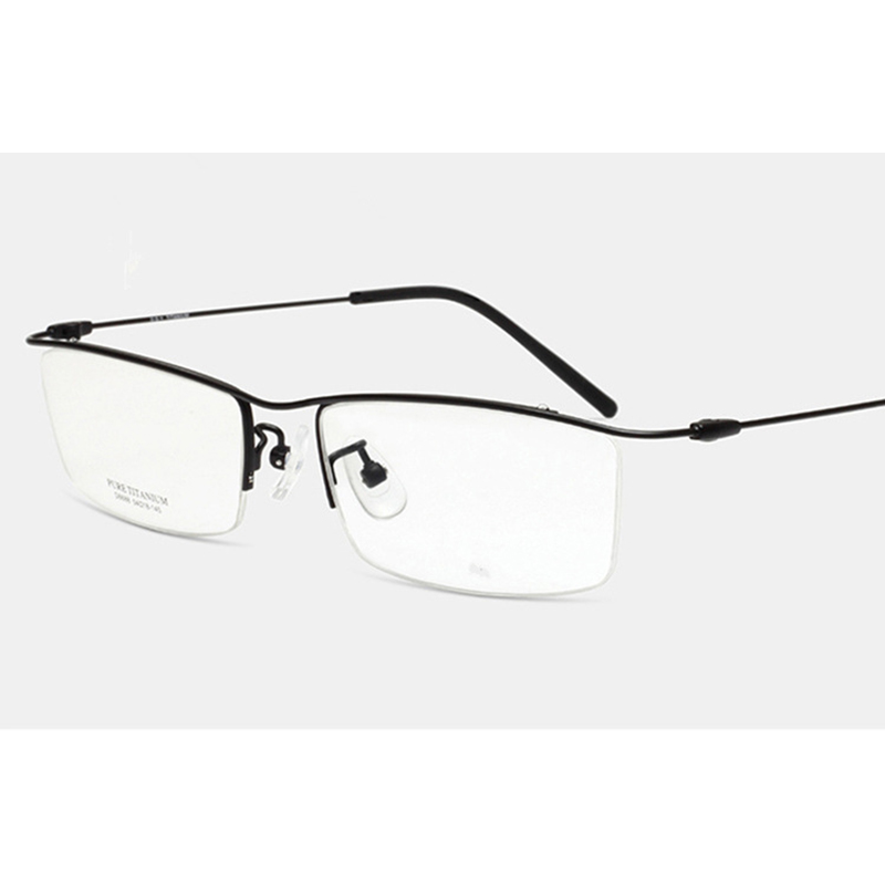 Browline Half Rim Titanium Met - Mens Fashion Reading Glasses review and price